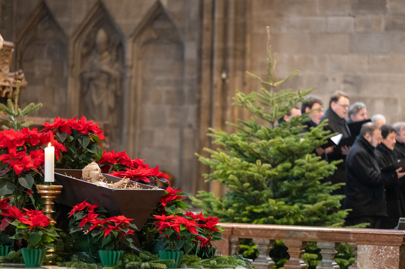 Am Hochfest des hl. Stephanus, dem Stephanitag am 26.12, erneuern die Diakone traditionell Weiheversprechen. Wien, Stephansdom