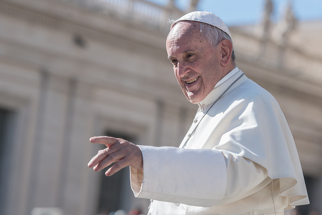 Papst bedankt sich für Geburtstags-Glückwünsche / Catholic Church of England and Wales/ Manzur Papst Franziskus