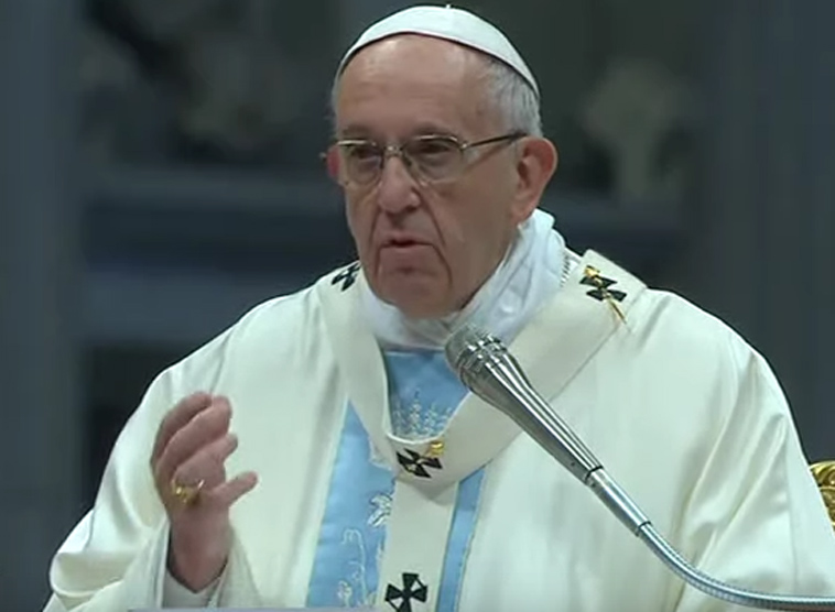 Papst Franziskus / screenshot ctv