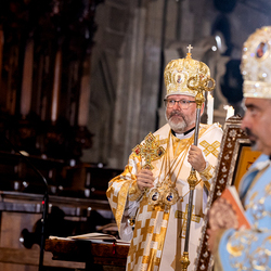 byzantinisches Pontifikalamt Stephansdom