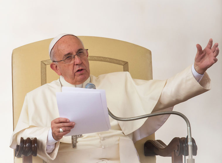 Papst Franziskus / Catholic Church of England and Wales/ Manzur Papst Franziskus verlangt weltweite Abschaffung der Todesstrafe